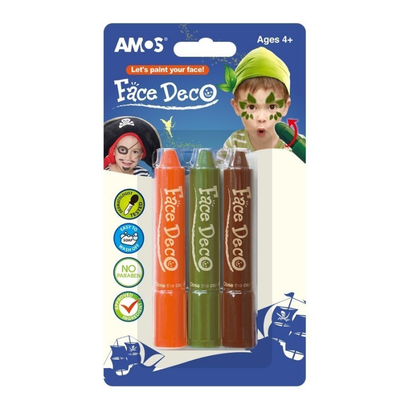 Set creioane twist pictura fata Pirat AMOS FD5B3B Set creioane twist pictura fata Pirat AMOS FD5B3B