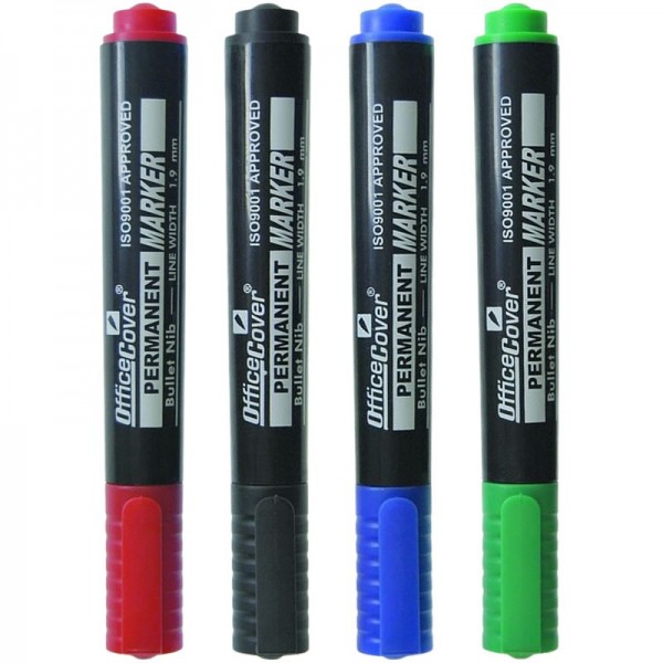 Marker permanent Office-Cover EP11-2002-12, varf rotund, 1.9mm, diverse culori