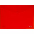 Mapa A4 NOKI, plastic, cu capsa, diverse culori, 31010