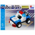 Set de constructie Alleblox Police Force - masinuta de politie - AB2016 / 492815, 29 piese, 6+
