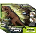 Figurina - dinozaur T-rex cu sunete si lumini, 30cm, 3+ ani, MegaCreative, 502342