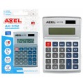 Calculator de birou Axel AX-5152 347683, 12 digiti, alimentare baterie + solar, ecran inclinat