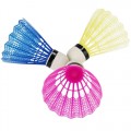 Badminton - set 3x fluturasi, pvc, diverse culori, 3+ ani, MegaCreative, 456260