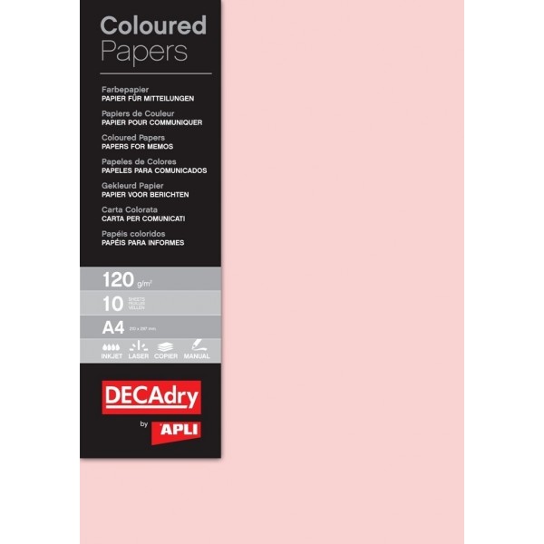 Hartie DECAdry colorata A4 12175 120g/m² 10 coli