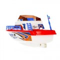 Barca de viteza MegaCreative 443498, 23cm, cu sunete si lumini, necesita baterii 3xAA, plastic, diverse culori, 3+ ani