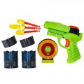 Blaster - pistol, include 4 proiectile, 3 tinte, diverse culori, 6+ ani, MegaCreative, 456257