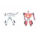 Masina 2in1 Transformer MegaCreative Super Robot 460120, set x 2buc, plastic, multicolor, 3+ ani