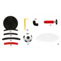Set Fotbal - Mickey Mouse, include 1x poarta, plasa, pompa, minge, rosu-negru, 3+ ani, MegaCreative, 450342