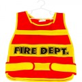 Set de pompier - vesta cu accesorii - 5 piese, MegaCreative 483226, 3+ ani