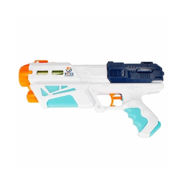 Pistol 2in1 - cu apa si cu bile, 28cm, 6 bile din spuma, multicolor, 5+ ani, MegaCreative, 502225