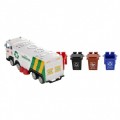 Camion de gunoi MegaCreative 471075, set x2buc + accesorii, plastic, multicolor, 3+ ani