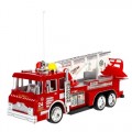 Masina de pompieri cu telecomanda MegaCreative 462994, 26cm, plastic, multicolor, 3+ ani