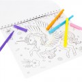 Set creativ Day Dreamer STARPAK, carte cu activitati + 5 carioci + 1 liner, 497701