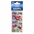 Abtibilduri - motociclete, set 11 buc, Sticker Boo, 239738