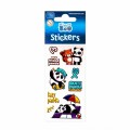 Abtibilduri - lenes, lama, panda, set 9-10 buc, Sticker Boo, 471544