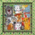 Puzzle carton 60 piese Clementoni Frame me up - Disney Animals - rama inclusa, 38804, 6+ ani