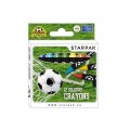 Creioane cerate Starpak Football 274534, 12 culori, blister carton