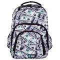 Ghiozdan SM Dollars, 42cm, 617201, gri