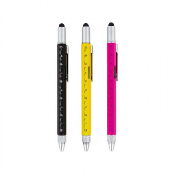 Pix cu touch, boloboc si rigla 10cm, Trendhaus CH28247/CH28892 diverse culori