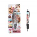 Pix cu bila Trendhaus Photo Pen CH27586, cu mecanism, corp transparent - poti introduce fotografie personalizata, grip cauciucat