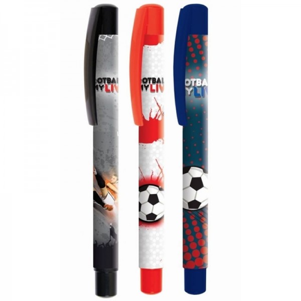 Roller Cresco Football 280034 280034-E, 0.7mm, corp plastic diverse culori