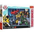 Puzzle carton 100 piese Trefl Transformers, 16315, 5+ ani