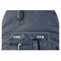Ghiozdan SM St.Right Boho BP-06/47, 622267, 4 compartimente, gri/albastru/roz
