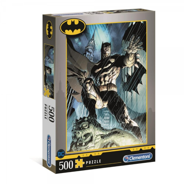 Puzzle carton 500 piese Clementoni Batman, 35088, 10+ ani