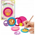 Set de 6 sabloane pentru desen geometric creativ Spirographen&Mandala, Trendhaus CH28862