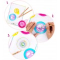 Set de 6 sabloane pentru desen geometric creativ Spirographen&Mandala, Trendhaus CH28862