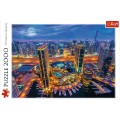 Puzzle carton 2000 piese Trefl Luminile Dubaiului, 27094, 12+ ani