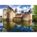 Puzzle carton 3000 piese Trefl Castelul din Sully-sur-Loire, Franta, 33075, 16+ ani