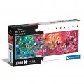Puzzle carton 1000 piese Clementoni Disney Classic - Disco Panorama, 39660, 14+ ani