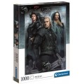 Puzzle carton 1000 piese Clementoni The Witcher, 39592, 14+ ani