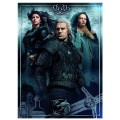 Puzzle carton 1000 piese Clementoni The Witcher, 39592, 14+ ani