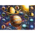 Puzzle carton 1040 piese Trefl In spirala - Sistemul solar, 40013, 12+ ani