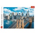 Puzzle carton 1000 piese Trefl Podul Brooklyn, New York, 10725, 12+ ani