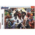 Puzzle carton 1000 piese Trefl Avengers - Endgame - Personaje, 10626, 12+ ani