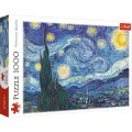 Puzzle carton 1000 piese Trefl Art Collection - Van Gogh - Noapte instelata, 10560, 12+ ani