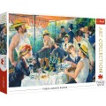 Puzzle carton 1000 piese Trefl Art Collection - Renoir - Luncheon of the Boating Party, 10499, 12+ ani