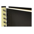 Sketchbook UNI Posca 1, A5, 96pag, cu spira, 3 tipuri de hartie (negru / alb / kraft) 100g/m2