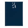 Agenda A4 datata Artilux EJ-1102, 128 pagini ivory, coperta buretata albastra