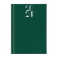 Agenda A5 datata Artilux EJ-1113, 336 pagini ivory, coperta buretata verde