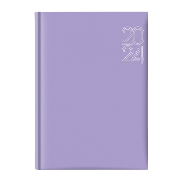 Agenda A5 datata Artibest EJ-1206, 336 pagini, coperta buretata lila