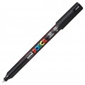 Marker UNI PC-1MR Posca 0.7 mm varf fin metalic, set 8 culori metalizat