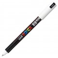 Marker UNI PC-1MR Posca 0.7 mm varf fin metalic, set 8 culori metalizat