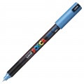 Marker UNI PC-1MR Posca 0.7 mm varf fin metalic, set 8 culori metalizat