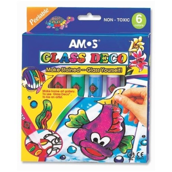 Set creativ copii Glass Deco AMOS GD10P6