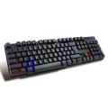 Tastatura Platinet Varr Pro-Gaming VRGBK7023B, USB, 104 taste iluminate RGB, cablu 1.4m, negru