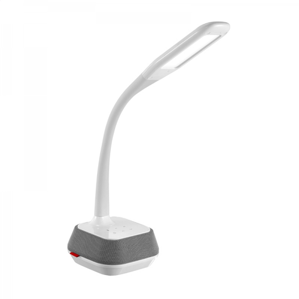 Lampa birou PLATINET, led, cu boxa Bluetooth 5W, incarcator USB, 18W, reglare 5 pozitii, PDLM6U